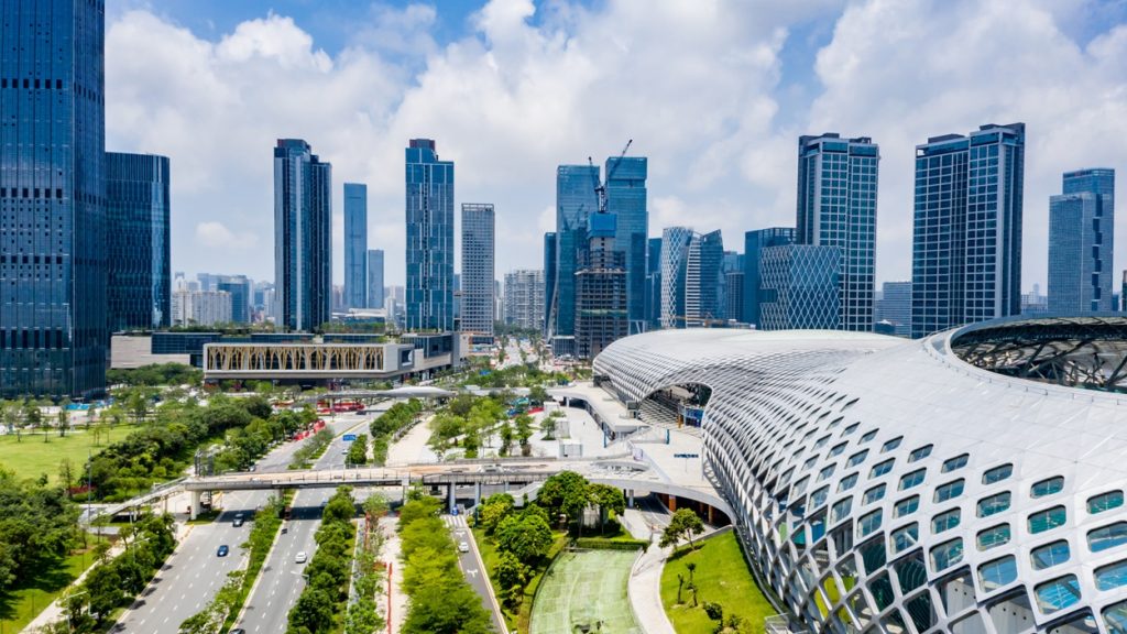 Urban,Scenery,Of,Shenzhen,,China
