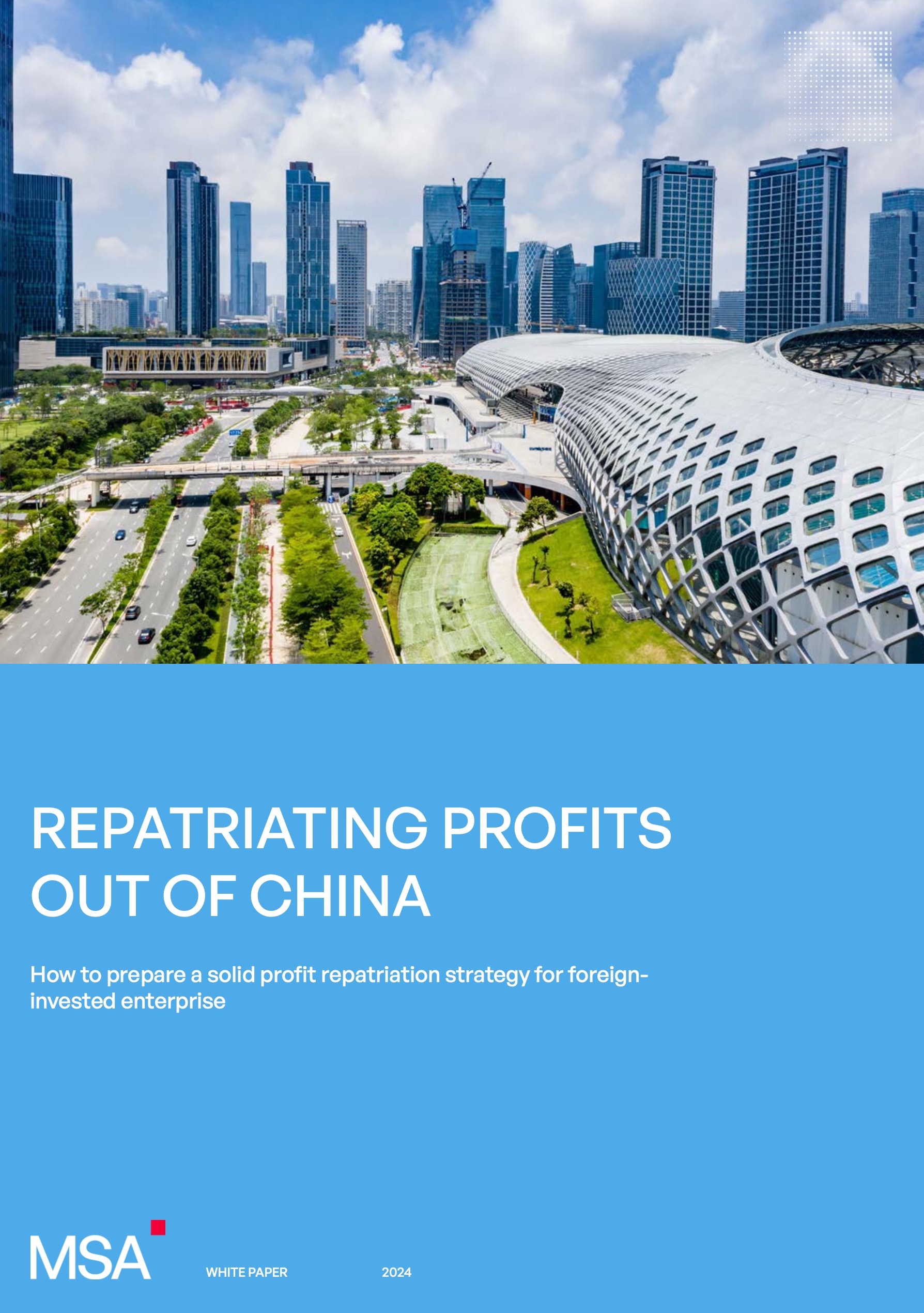 Profit Repatriation China