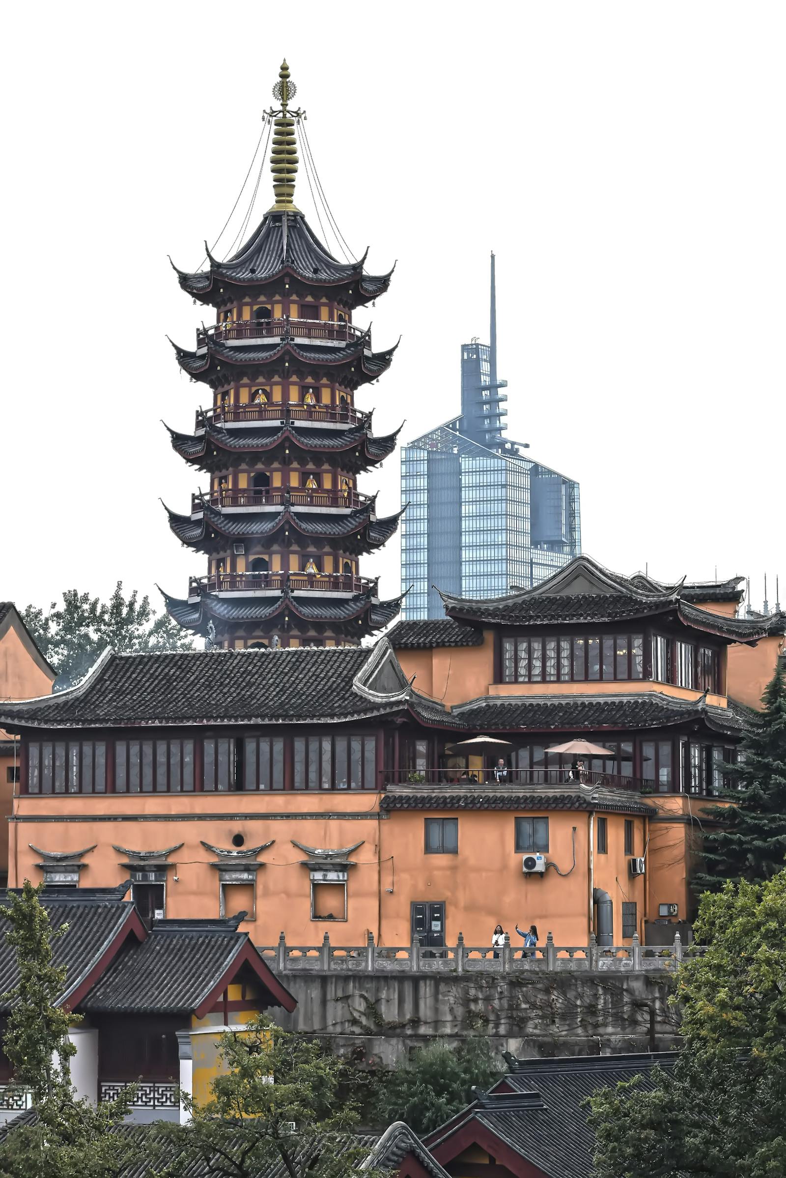 Tiger Hill Pagoda and Suzhou skyline — Suzhou company registration: setting up a WFOE in Suzhou Industrial Park