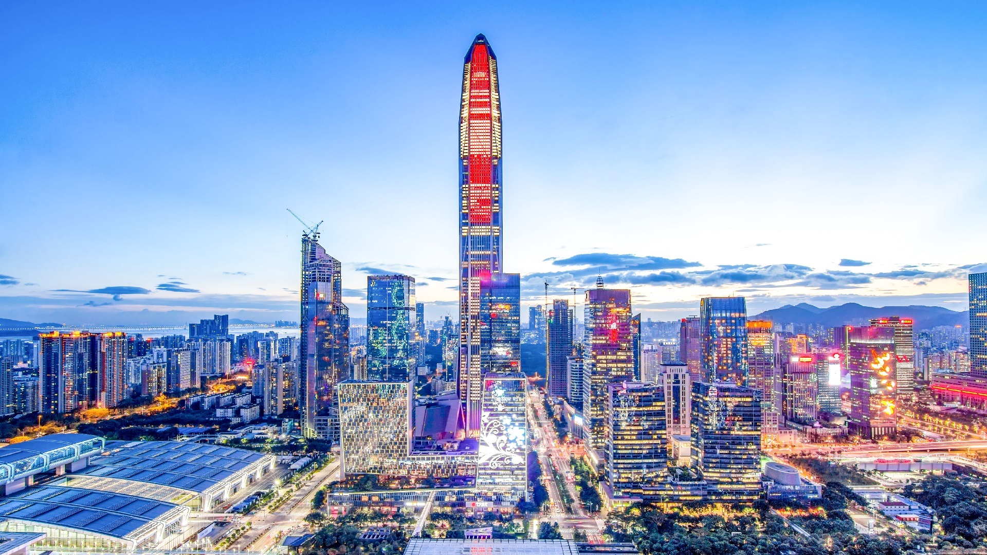 Shenzhen skyline at sunset - MSA Asia China business advisory