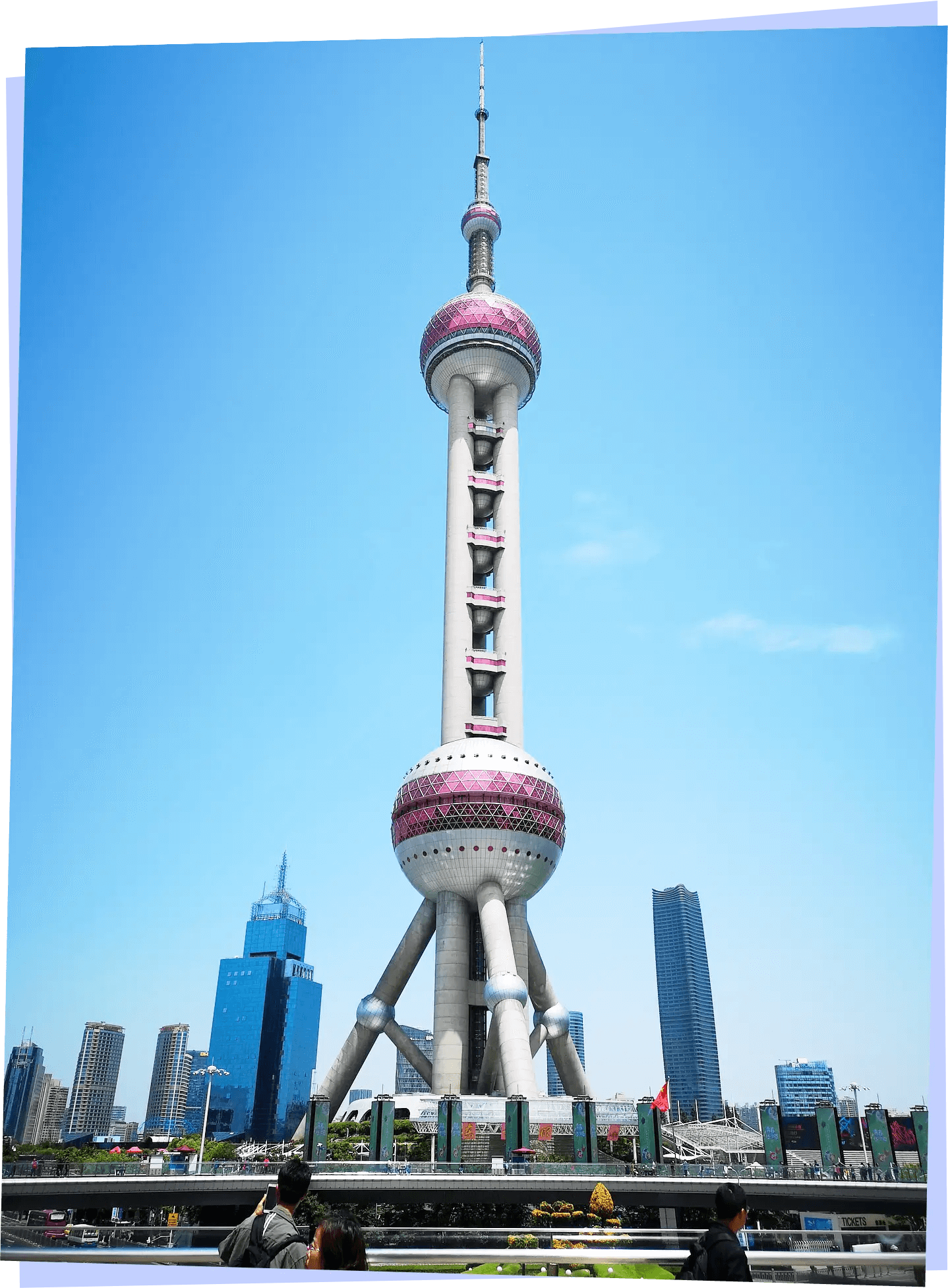 Oriental Pearl Tower above Shanghai’s Pudong skyline — side accent evoking MSA Asia’s China services in Shanghai