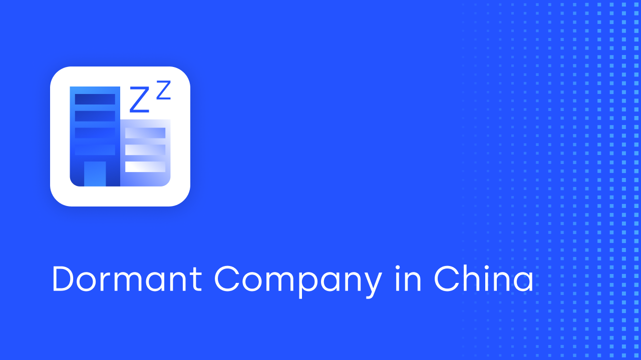Dormant Company in China