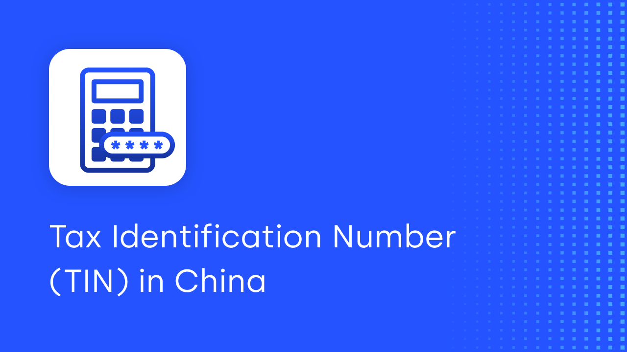 What is the Tax Identification Number (TIN) in China